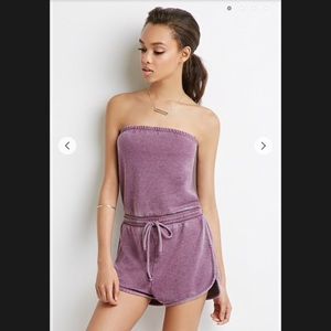 F21 Bandeau Romper